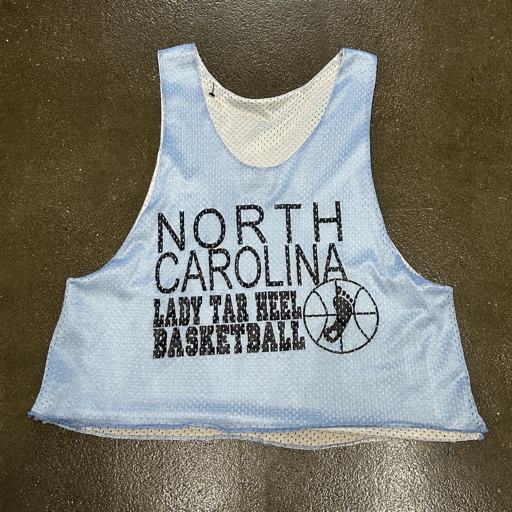 North Carolina Tar Heels Jersey Womens Light Blue NCAA Basketball Mesh